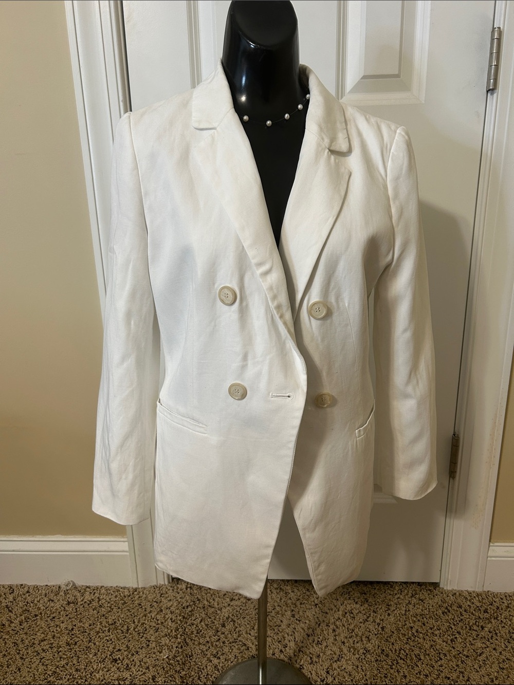 Loft white blazer